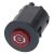 Brake and handbrake indicator light, 4-pin