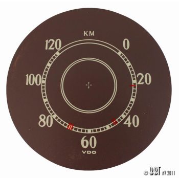 Km óra számlap -10/52