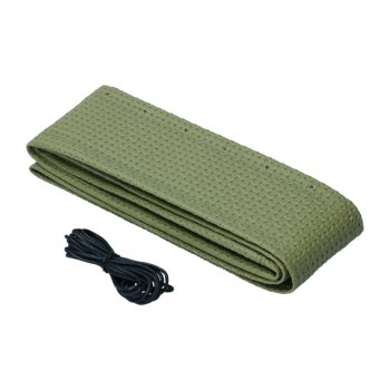 steering wheel cover, vinyl, 45cm 17.5, khaki green