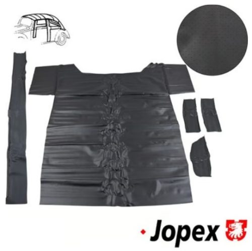 Tetökárpit, fekete, perforált, vinil, Bogár 	1.2-1.6, 	08/67-12/86 között (Classic Line minöség)