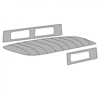 Tetökárpit T2 72-79 fehér, perforált