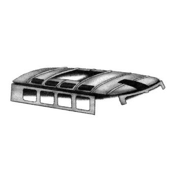 Roof lining T2 64-67 for white roof