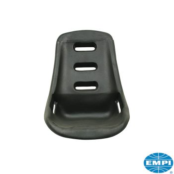   Alacsonytámlás 680mm magas, 510mm széles, polietilén komfort ülés, fekete, EMPI