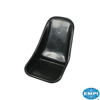 Alacsonytámlás polietilén sportülés, fekete, EMPI