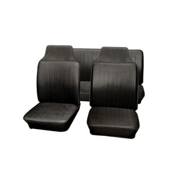   Üléshuzat szett, vinyl, "ráhúzható" fekete, Bogár (1302/03 is) 08/69-07/72 (nem kabrió) EMPI