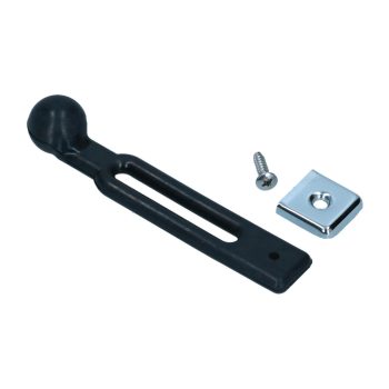   Rear seat clamping strap, with mounting kit, black, Ghia -07/67