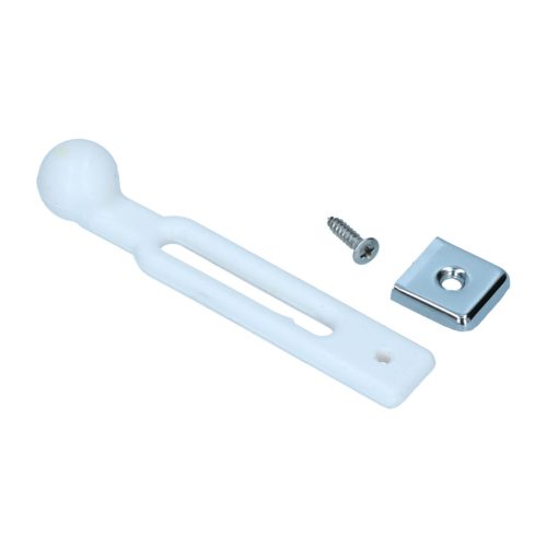 Rear seat clamp + fixing kit, Ghia -07/67