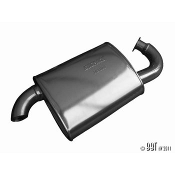 Exhaust muffler for MONDO 3271