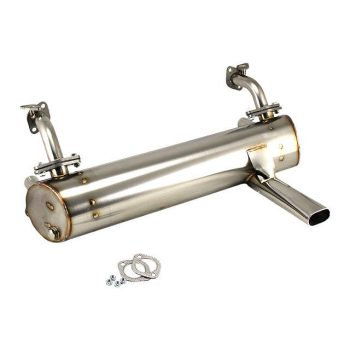   Exhaust T1 25/36Le Vintage Speed with single pipe end / Stainless steel