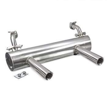   Exhaust T1 25/36Le Vintage Speed with double tailpipe/ Stainless steel