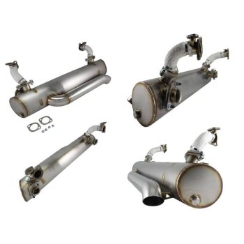   Vintage Speed exhaust, with preheater, stainless steel, T2 08/59-07/67
