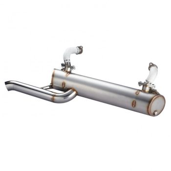   Vintage Speed exhaust, without preheater, with hidden standard tailpipe, stainless steel, T2 60-07/67