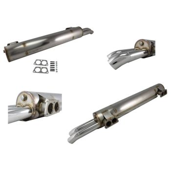 Vintage Speed kipufogó Typ4, rozsdamentes acél