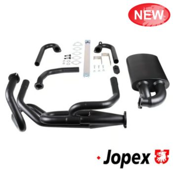   Sport kipufogó rendszer, fekete, 35mm a belsö csöátmérö, 1.3-1.6