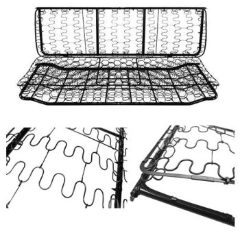 Front seat frame, seat and backrest, T2 55-62