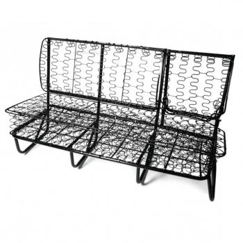   Middle seat frame, seat and backrest, RIGHT hand drive! 08/63-07/67