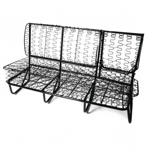 Middle seat frame, seat and backrest, RIGHT hand drive! 08/63-07/67