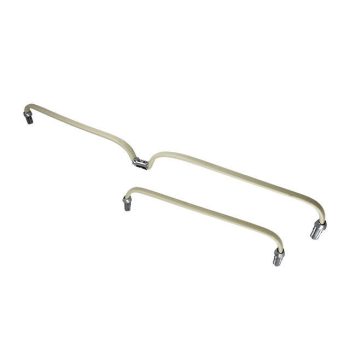 Grab bar for middle row of seats, set, beige, T2 05/61-08/63