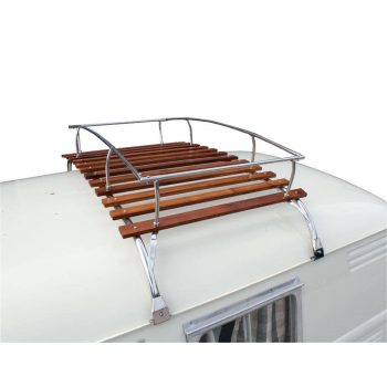 Tetöcsomagtartó T2  2 lábas rozsdamentes acél 