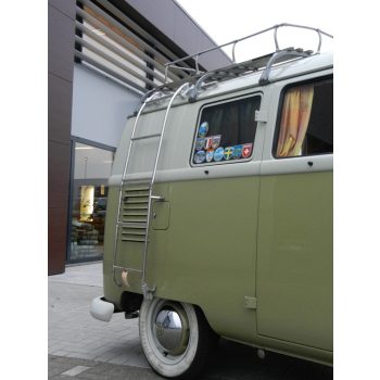 Side stainless steel ladder for roof rack, Bus 03/50-07/79
