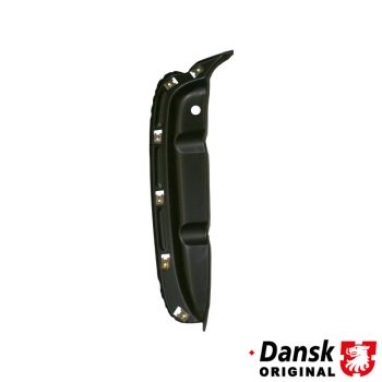   Sárvédö összekötö elem, bal, klipszekkel, festett alumíniumozott acél, 911 08/73-07/89