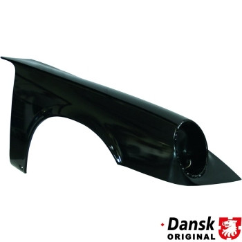   Elsö sárvédö, hosszú, 1398 mm, jobb oldal,  irányjelzö lyuk nélkül, Porsche 911	3.0-3.2	(08/77-07/85)