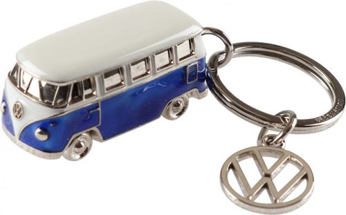 Kulcstartó, T2 Split, kék-fehér-ezüst (Original VW)