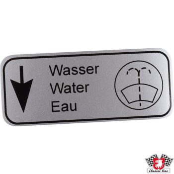 Matrica, ablakmosó tartály, víz