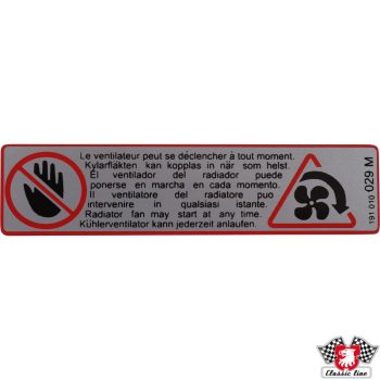 Matrica, Radiator fan may start at any time