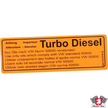 Matrica, Important Turbo Diesel, sárga