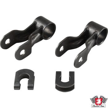   Front stabilizer bar and clip set, Porsche 356 A/B/C 1.5-1.6 01/55-12/65