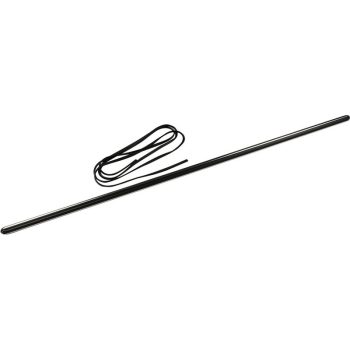   Küszöb díszléc, gumi csíkkal, 27mm, bal/jobb, db., Porsche 356