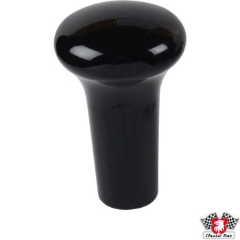   Váltókar gomb, fényes fekete, gyári stílus, belsö menetes, Porsche 356, 911, 912