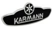 Karosszéria embléma, Karmann, kabrió bogárhoz,(a klipsz hozzá a 0728)