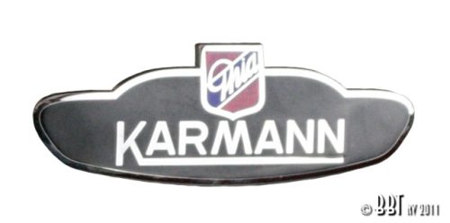 Karosszéria embléma, Karmann Ghia