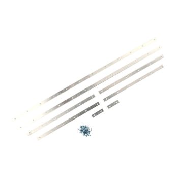   Alu rögzítö szett, tetö gumitömitéseihez, csavarokkal, 08/64-07/71