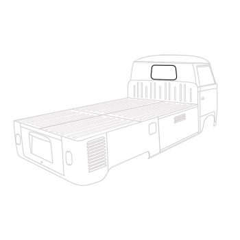 Rear window rubber, T2 Pick-up, 52-65