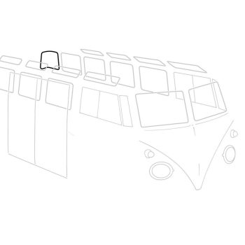 Rear corner window rubber, T2 10/52-07/63