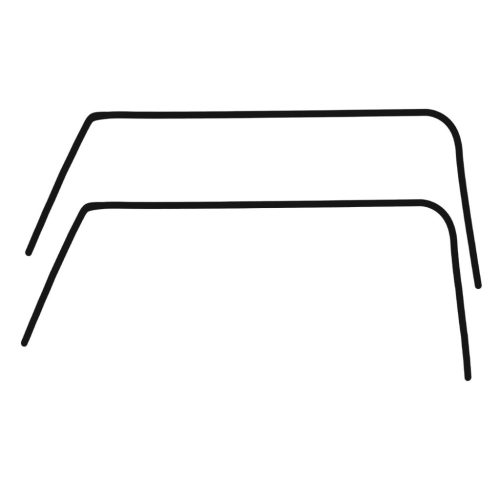 Door upper rubber, T2 50-67 (pair)