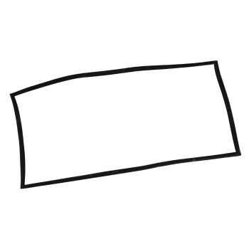 Engine hood gasket, German T2 03/55-07/67