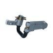 Central door lock support and movement mechanism in the sliding door, Right, T2 08/67-07/79