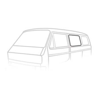   Középsö oldalablak tömítés T25 bal 05/79-07/92, jobb 05/79-07/84, Német minöség