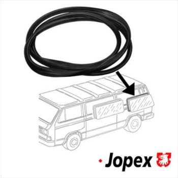 Hátsó oldalablak tömítés T25 05/79-08/92 bal/jobb, 