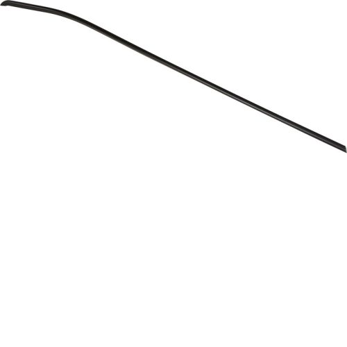 Esöcsatorna-perem díszléc A oszlopon, bal, fekete, T25/T3 05/79-07/92, Gyári minöség