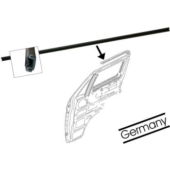   Ajtóban ablakvezetö filc U alakú T25 05/79-08/92 Prémium Német Minöség!!!