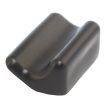 End piece for sliding door handle finger guard plate, early version, T25 05/79-12/82