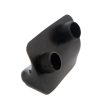 End piece for sliding door handle finger guard plate, early version, T25 05/79-12/82