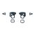 Handle seal set, two sides, Type 34