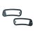 Front guide rubber seal, pair, Typ34 Karmann Ghia