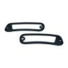 Front guide rubber seal, pair, Typ34 Karmann Ghia